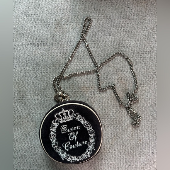 Juicy Couture Vintage Queen Of Couture Purse Very Rare Y2K 2004 Canteen P&G - Picture 6 of 6